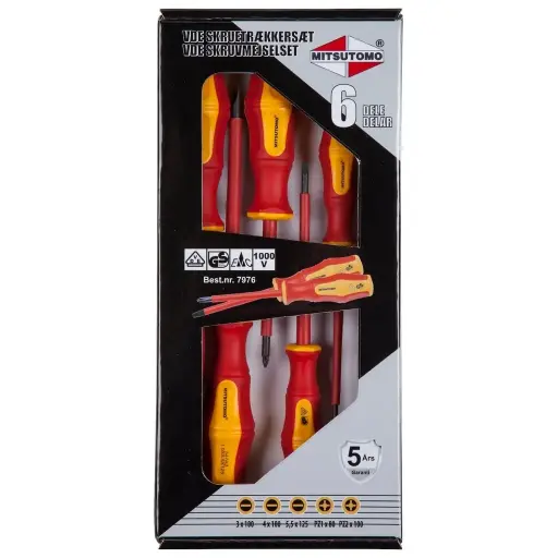 [7976] SKRUETRÆKKER 6 DELE