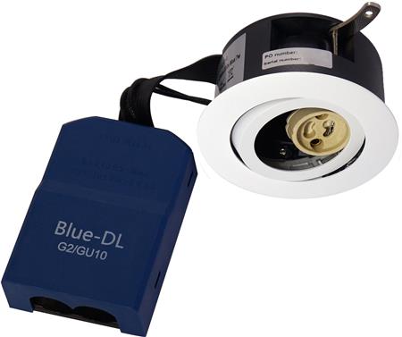 [5401008459] BLUE DL 42 HVID G2 SPECIAL GU10 KIP HVID