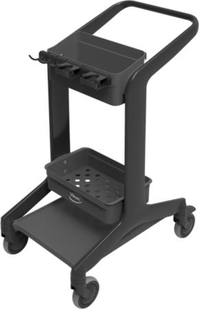 [8597020726] VIKAN RENGØRINGSVOGN HYGO - 780MM - SORT