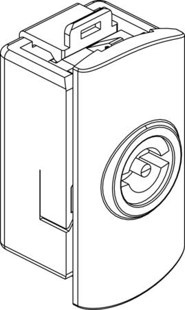 [1914120130] Skilt med dobbeltfliget lås 5 mm