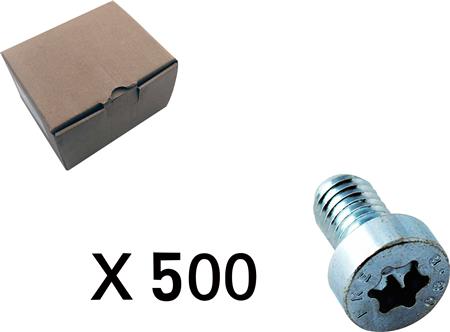 [1914121663] 500 CYLINDERSKRUE, TORX, LAVT HOVED