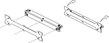 [5401002680] Skabsskinne samlebeslag 1,5M