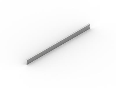 [5401001416] Sokkel 1,5M skabsskinne 8M