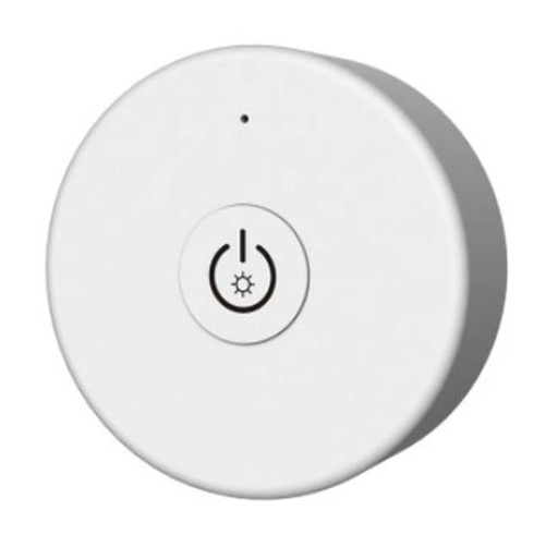 [4520] LEDlife rWave rund mini fjernbetjening - 1 zone, inkl. magnetholder, batteri