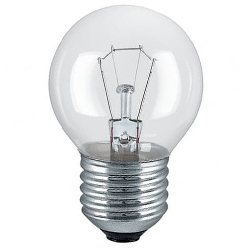 60W krone glødepære E27 klar
