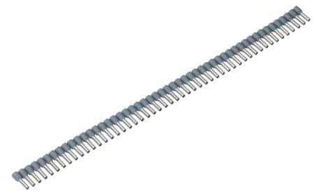 [5421600013] TERMINALRØR GRÅ 0,75MM BÅND