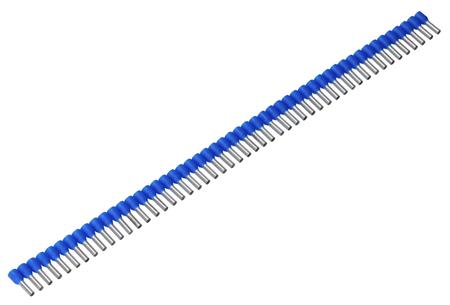 [5421600042] TERMINALRØR BLÅ 2,5MM BÅND