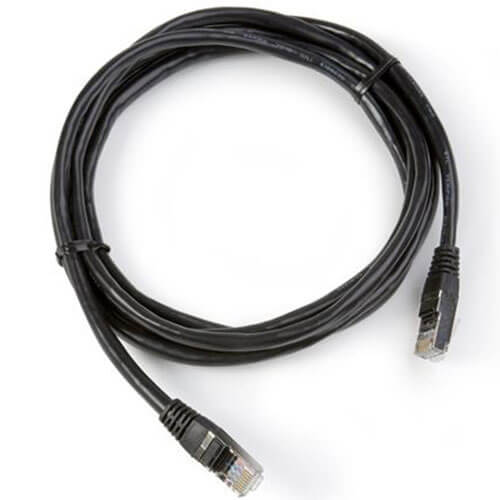 [100313301] Netværkskabel STP KAT5E, sort - 3 meter