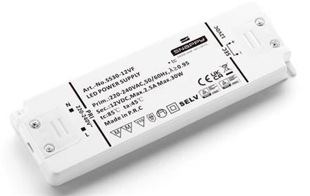 [5401003312] SNAPPY LED DRIVER 30W 12V DC OUT