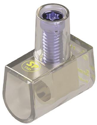 [0821100040] SAMLEMUFFE 10 Q KLAR ENKELT