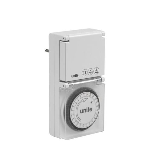 [7828105533] Døgnur mekanisk IP44 udendørs m/dansk jord