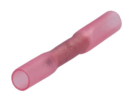 [0821102792] SAMLEMUFFE KRYMPBAR RØD 1,5