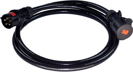 [5439007022] KABELSÆT SORT PUR ALU 25M MED 32A CEE