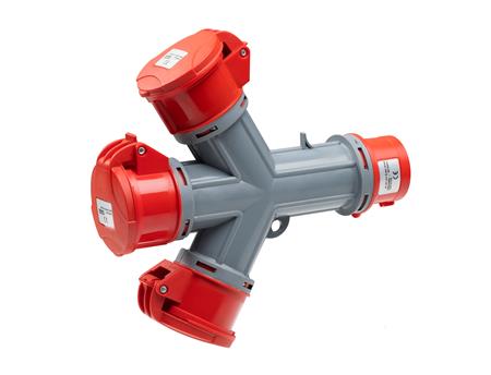 [5401005406] CEE KRYDSFORDEL 3VEJS 400V 16A 5P IP44