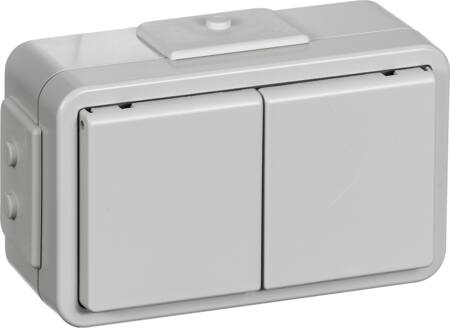 [5401005407] LK OPUS73 UDV STIKKONTAKT DB IP44 LG