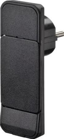 [5401006162] SMART PLUG, FLAD STIKPROP, SORT