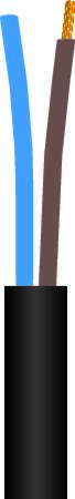 [5500000178] GUMMIKABEL 2X1,5 H07RN-F RING MED 100 M