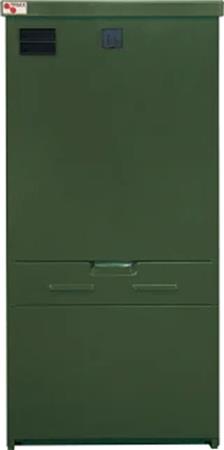 [5411007202] GADESKAB FE 594 GRØN INKL. BUDI BAGPLADE