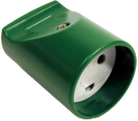 [5500002671] FORLÆNGERLED 16A UDEN JORD SLAGFAST GRØN