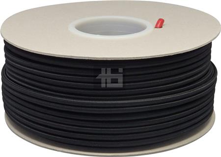 [0233140355] LEDNING 3G0,75 70 GR TEXTIL SORT 10M