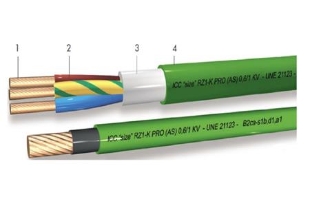 [5433650378] KABEL 5G2,5 RZ1-K 500M TROMLE GRØN B2CA