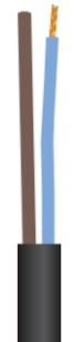 [5401023680] LEDNING 2X1,5 H05VV-F SORT R100
