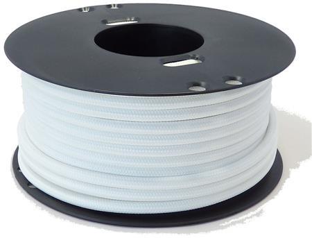 [5401023775] LEDNING 3G0,75 70 GR TEXTIL HVID RG25