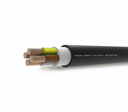 [5401025796] KABEL 4G2,5 RZ1-K FLEX 500M TR.SORT B2CA