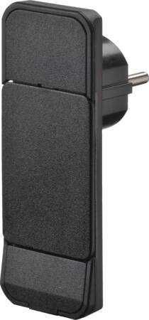 [5401026395] SMART PLUG, FLAD STIKPROP, SORT