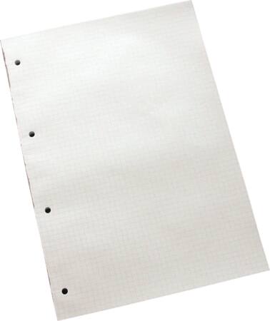 [1897001457] STANDARDBLOK A4 KVADRERET 5 STK