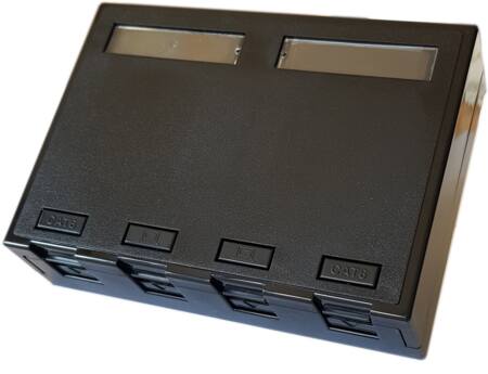 [0886112374] OFFICE BOKS 4 PORT SORT