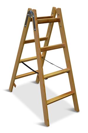 [0897103204] WIENERSTIGE TRÆ MASSIV 4 TRIN ERGO