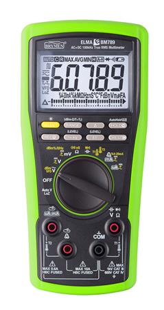 [6398910738] Elma BM789 multimeter TRMS i slankt design