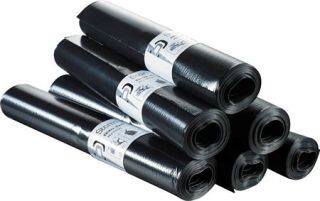 [0839101280] AFFALDSSÆKKE SORT 700 X 1100MM RL.10STK