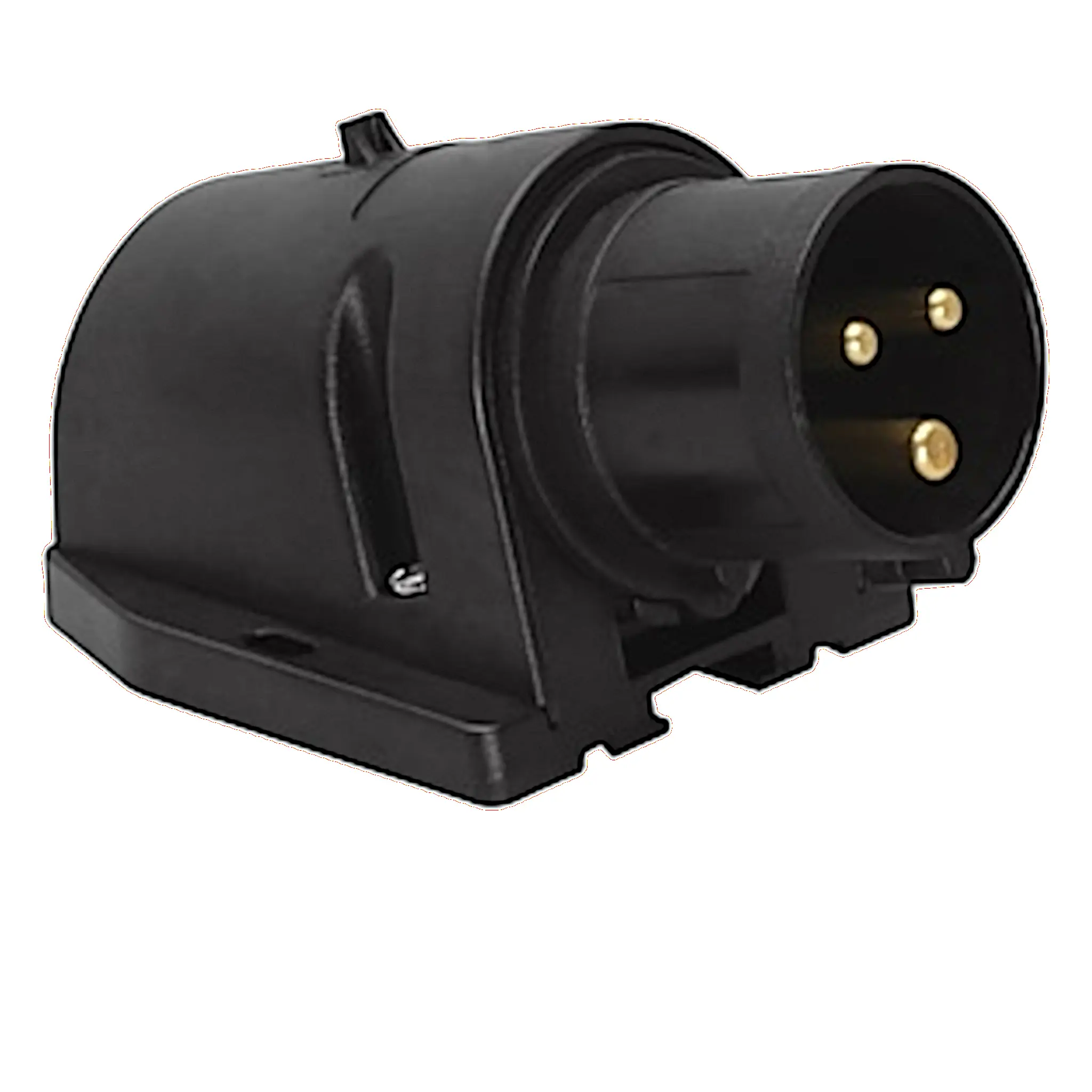 VÆGINDTAG STAGE, 16A, 2P+J, 230V, 6H, IP44