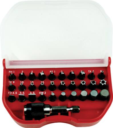 [1797305017] BITSSÆT 31 T/PH/PZ/LK/UNB RØD