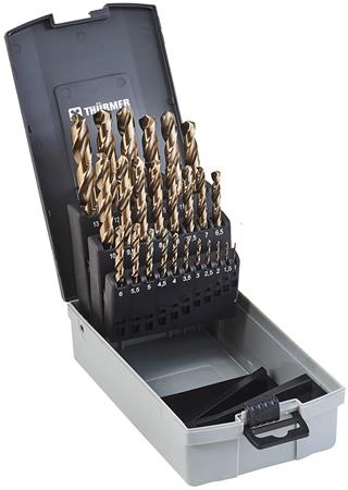 [3697014862] BORSÆT 1-13MM HSS-CO M/0,5 SP RUSTFRI ST