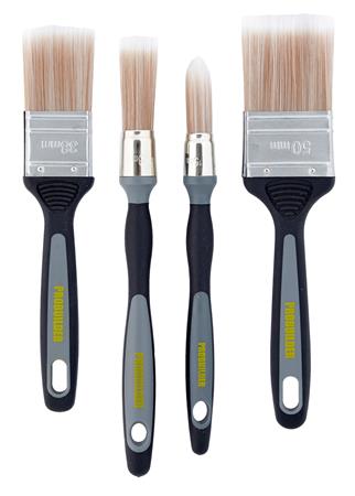 [5497008364] PENSELSÆT SOFTGRIP 4 DELE