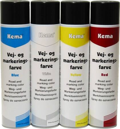 [7797080077] MARKERINGS OG VEJ SPRAY RØD