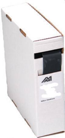 [1611007103] KRYMPESLANGE UL 19/6 SORT BOKS 3M