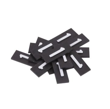 [8211978651] Triarca skilt/Brik Brik 1/8 "2" hvid