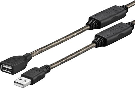 [5486519000] USB 2.0 FORLÆNGERKABEL A-A HAN-HUN 10M