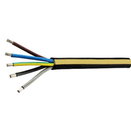 [5434525606] Alukaflex 5G16 gummikabel sort 0,6/1kV afmåling