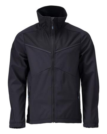 [1497418346] JAKKE SOFTSHELL MØRK MARINE L