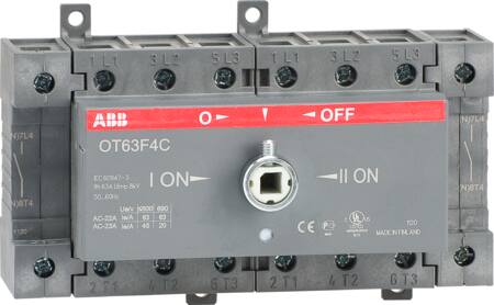 [2119751028] Omskifter 63A 1-0-2 4 polet OT63F4C