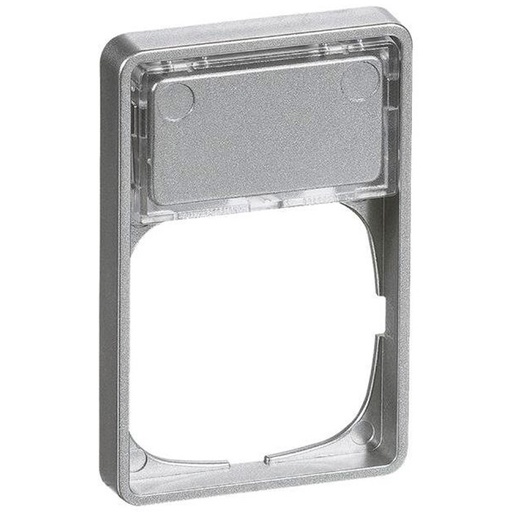 [1017037159] LK Fuga ramme Baseline 50 1½m m. tekstfelt - stålmetallic