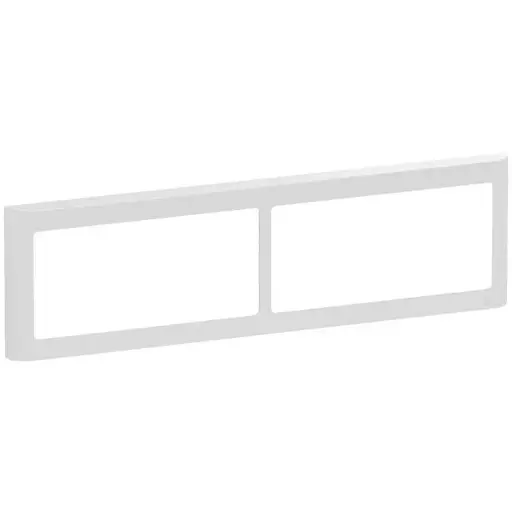 [1017056774] LK Fuga ramme SOFT 63 2x2m vandret - lysegrå