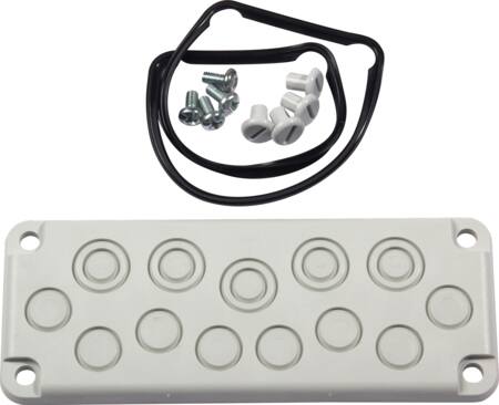 [8212009545] Blanketflange størrelse 2 8XM20+5XM16/26 komplet