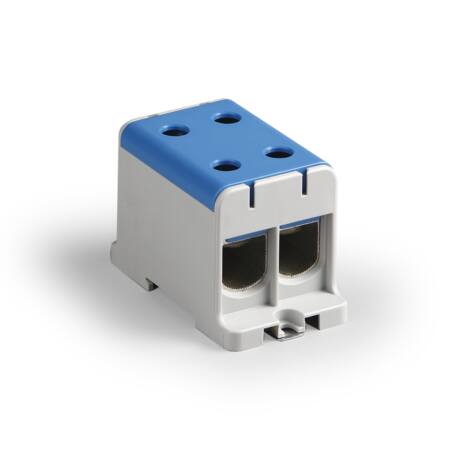 [5401025740] DOBBELT KLEMME 35-150MM² BLÅ  CU/AL 800V