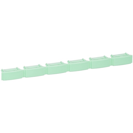 [1088003400] Farvekode for Patchpanel Grøn 6 stk. pakning